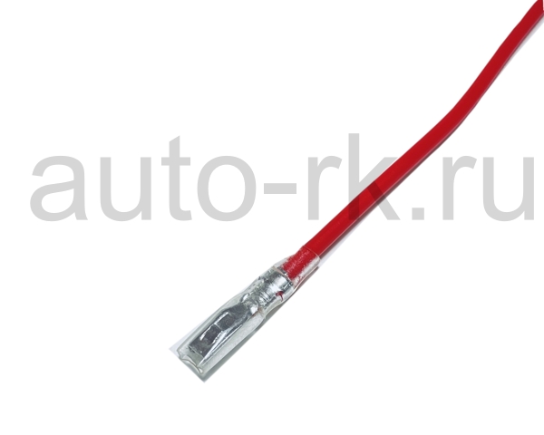 Клемма мама с проводом в силиконовой изоляции 2.8мм (100шт)