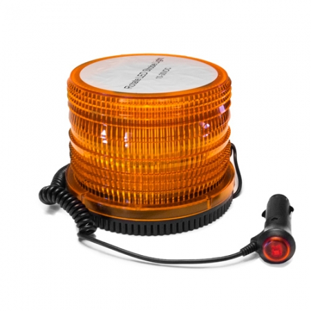 Маяк проблесковый 10-30V 72 Led (светодиодный/магнит/h=120мм,d-145мм)