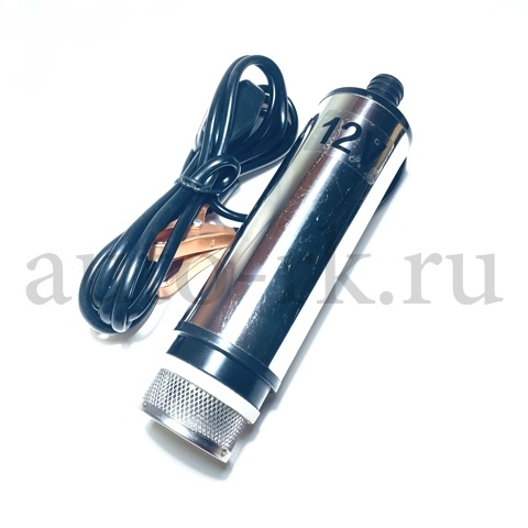 Насос для перекачки дизельного топлива 12v (50мм, съёмный фильтр)