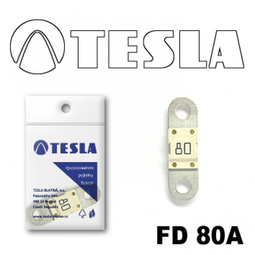 Предохранитель Tesla "MIDIVAL"  80А