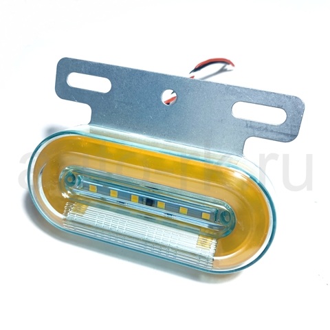 Указатель габаритов с кронштейном и подсветкой колес № 2 (12v) (100х40мм)(4шт)