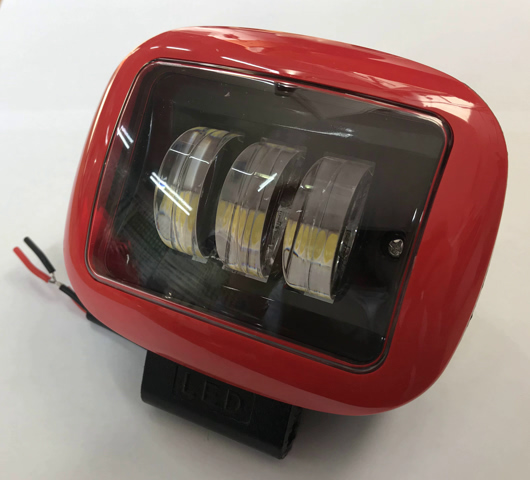 Фара п/т Led S3-30W Red (PR-0708)