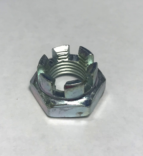 Гайка м14х1,5 корончатая (БелЗАН)(10шт)