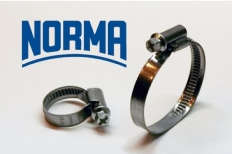 Хомут металл червячный NORMA  90-110 (10шт)